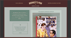 Desktop Screenshot of monkeyspaw.com